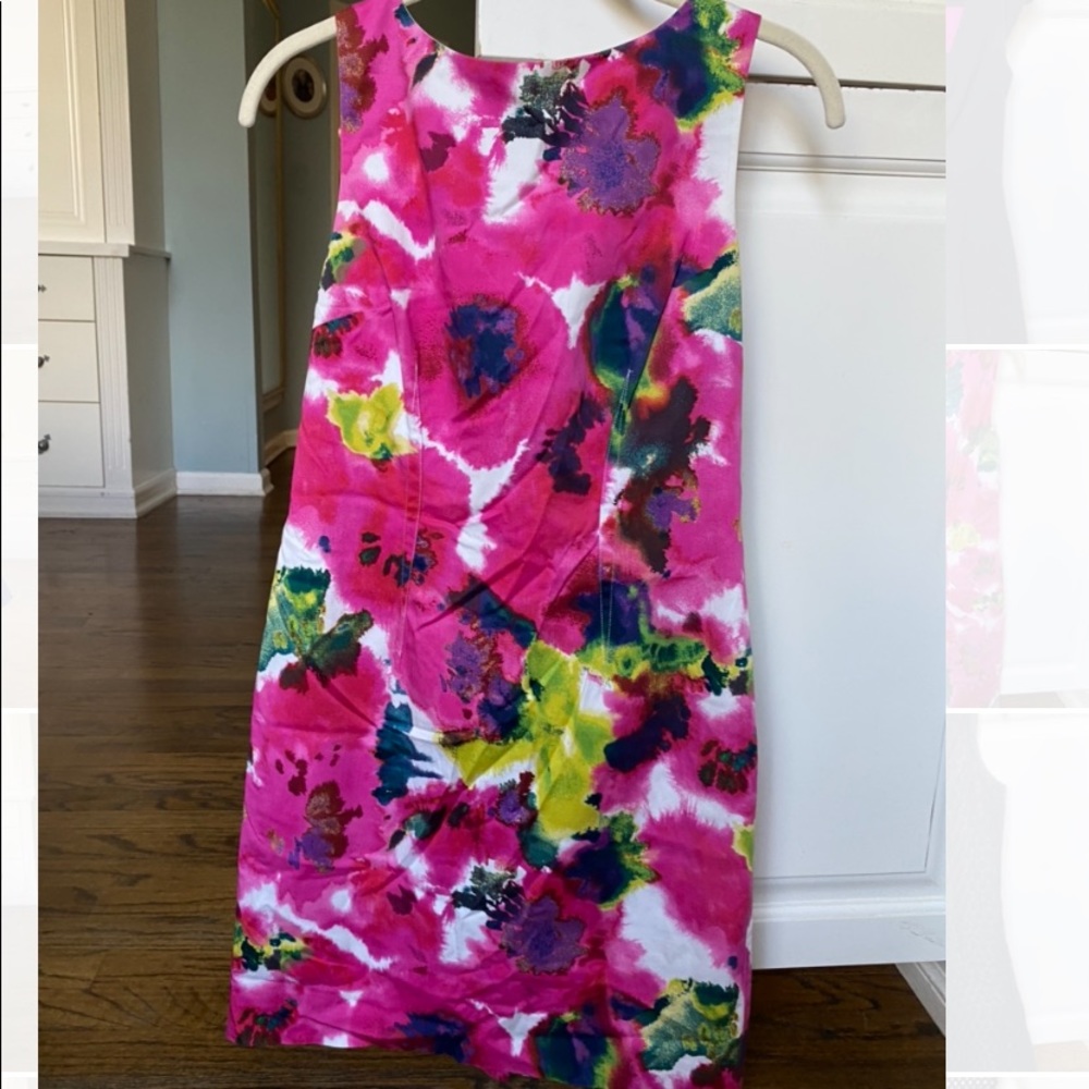 Ann Taylor floral sleeveless dress